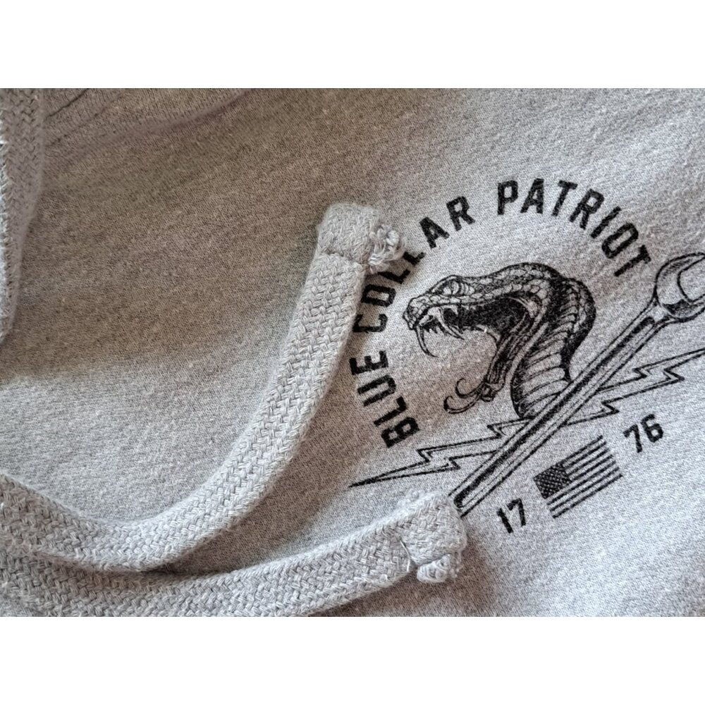 Howitzer Nothing Given Hoodie Sweatshirt Mens Size Large Gray Streetwear Grunge - Picture 6 of 8